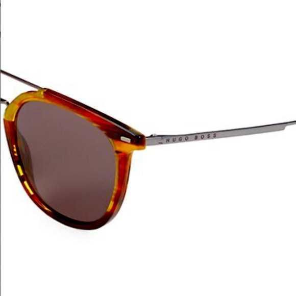 ❌RESERVED ❌HP * Hugo Boss 53MM Faux Tortoiseshell Sunglasses, Designer - Picture 4 of 5